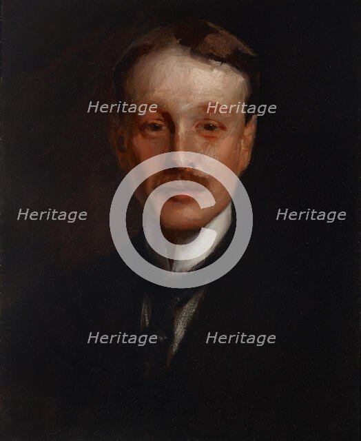 Portrait of William Francklyn Paris, c1890s. Creator: William Merritt Chase.