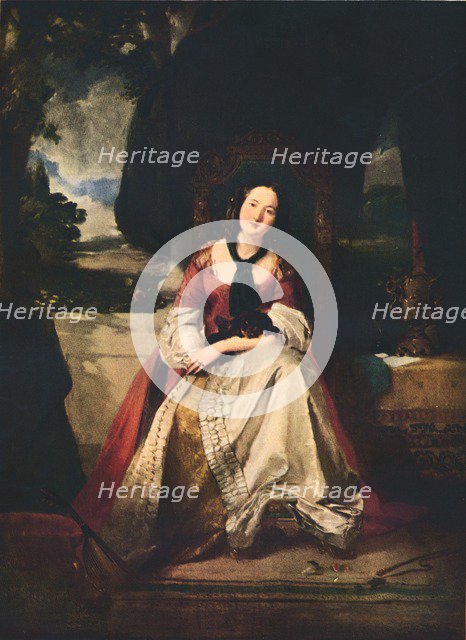 A Lady in Fancy Dress, c1846-1900, (1937). Artist: Thomas Faed