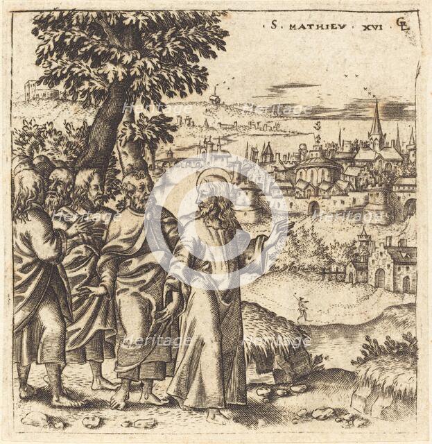 Christ Admonishes His Disciples, probably c. 1576/1580. Creator: Leonard Gaultier.