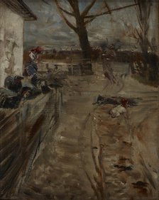 Country Farm, between 1907-1911. Creator: Jacek Malczewski.