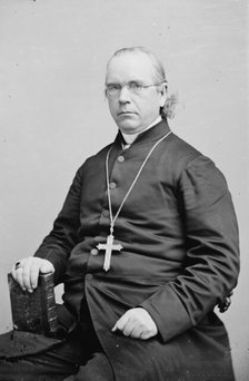 Bishop Patrick Neeson Lynch, between 1855 and 1865. Creator: Unknown.