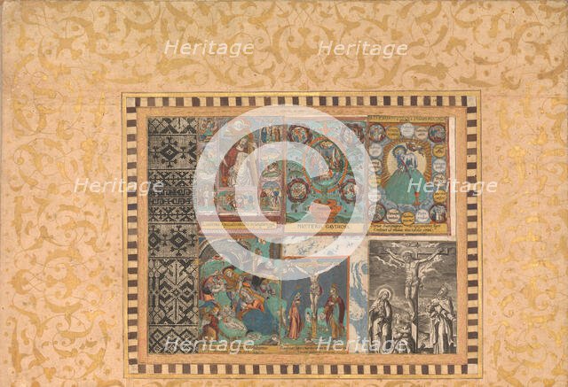 Six Devotional Scenes, Folio from the Bellini Album, ca. 1600. Creator: Unknown.