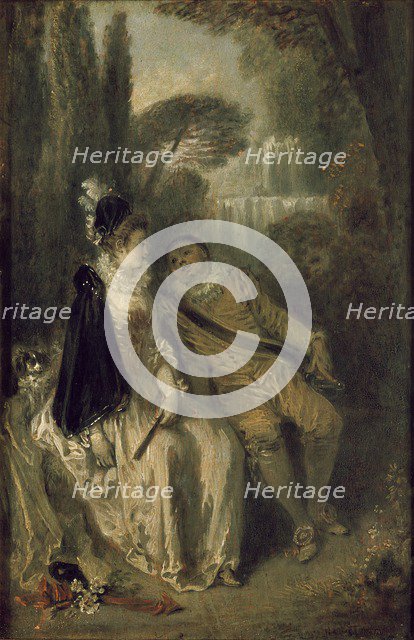 Le Repos Gracieux, c1713. Artist: Jean-Antoine Watteau.