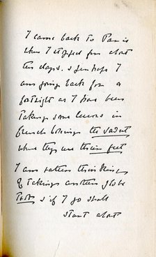 Letter to Lord Alfred Douglas from his father Lord Queensberry, c1890s. Creator: Marquis of Queensberry.
