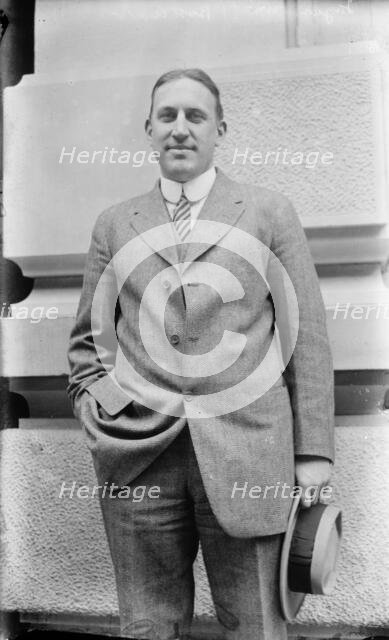 John I. Taylor holding hat, 1914. Creator: Bain News Service.