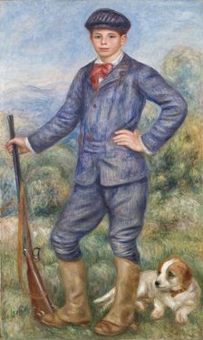 Jean Renoir comme chasseur, 1910. Creator: Renoir, Pierre Auguste (1841-1919).