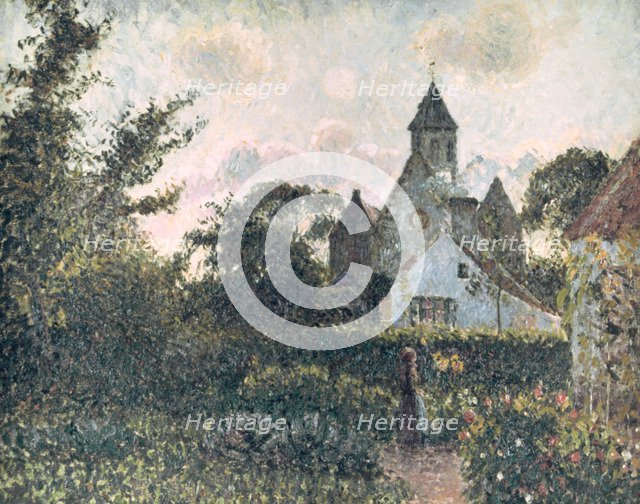 'Church Of Knocke,' 1894. Artist: Camille Pissarro