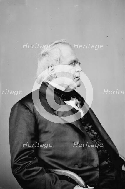 Judge Robert C. Grier, between 1855 and 1865. Creator: Unknown.