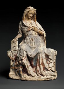 Virgin of the Annunciation, French, ca. 1300-1310. Creator: Unknown.