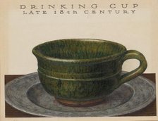 Drinking Cup, c. 1936. Creator: John Matulis.