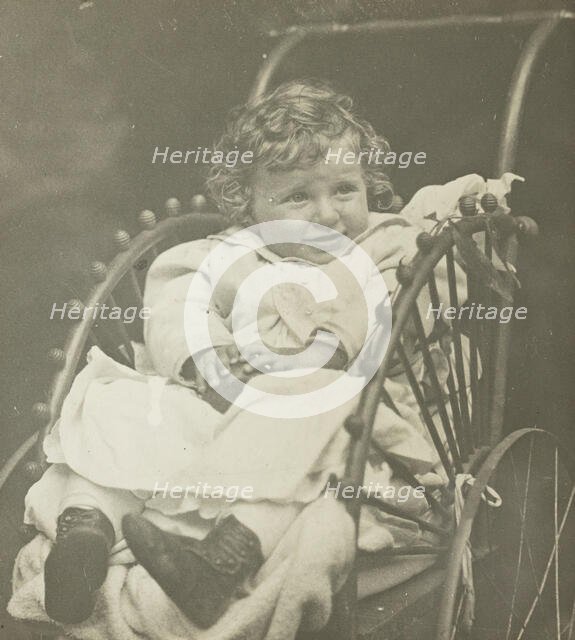 Untitled (Howard Schubart in Carriage), 1893. Creator: Alfred Stieglitz.