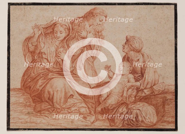 Marriage of St. Catherine, 18th century. Creator: Unknown Italian; After Raphael Italian, 1483-1520.