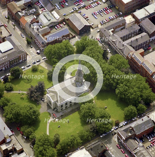 St Paul's church, St Paul's Square, Birmingham, West Midlands, 1999. Creator: EH/RCHME staff photographer.