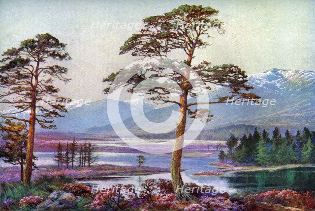 'On Loch Tulla, Black Mount, Argyllshire', Scotland, 1924-1926.Artist: FC Varley