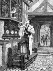 The Morn of St. Valentine, 1881. Creator: W. I. Mosses.