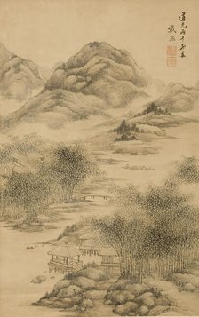 Countryside, 1846. Creator: Dai Xi.