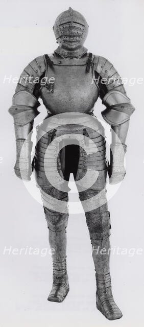 Breastplate with Tassets (Thigh Defenses), Italy, c. 1510. Creator: Unknown.