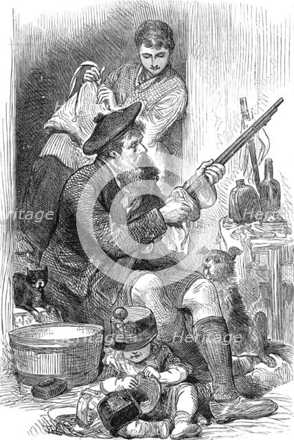 The Royal Visit to Edinburgh: The Scottish Volunteers - The Young Idea, 1881. Creator: Unknown.