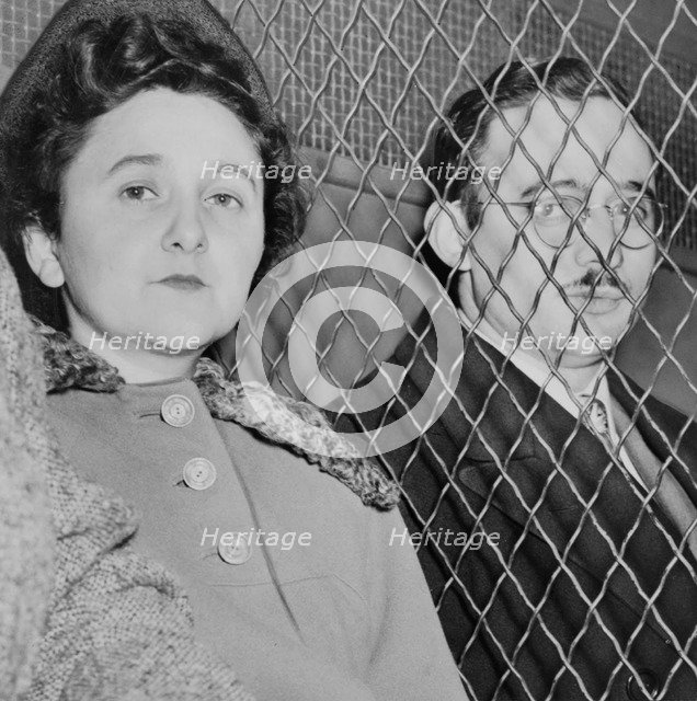 Ethel and Julius Rosenberg Artist: Anonymous  