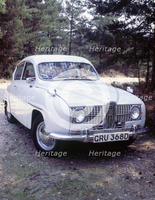 1966 Saab 96. Creator: Unknown.
