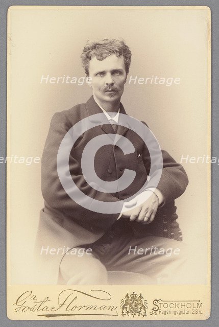 August Strindberg Artist: Florman, Gösta (1831-1900)