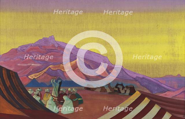 O, Coming One!, 1933. Creator: Roerich, Nicholas (1874-1947).