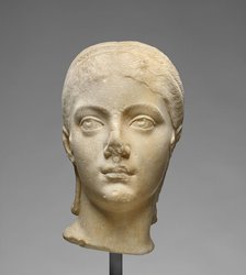 Portrait Head of Plautilla, A.D. 200-205. Creator: Unknown.