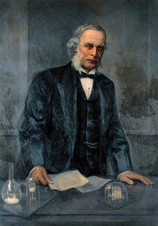 Joseph Lister, 1st Baron Lister (1827-1912), surgeon, c1890s. Creator: Harry Herman Salomon.
