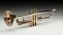 Trumpet owned by Louis Armstrong, 1946. Creators: Henri Selmer Paris, Vincent Bach Corporation.