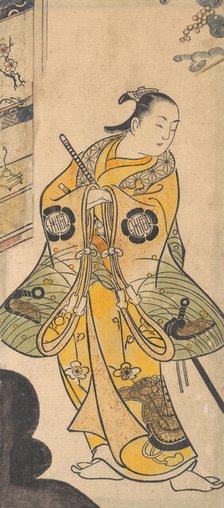 Actor as a Samurai Youth, ca. 1735. Creator: Torii Kiyotada.
