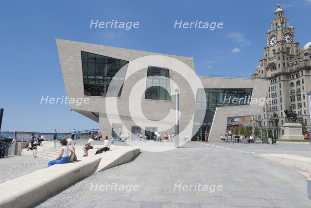 UK, Liverpool, New Mersey Ferry Terminal Bldg, 2009. Creator: Ethel Davies.