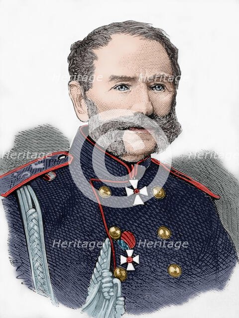 Count of Kotzebuem, Governor General of Poland, 1877. Creator: Unknown.