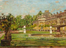 Palace Park in Potsdam, 1922. Creator: Unknown.