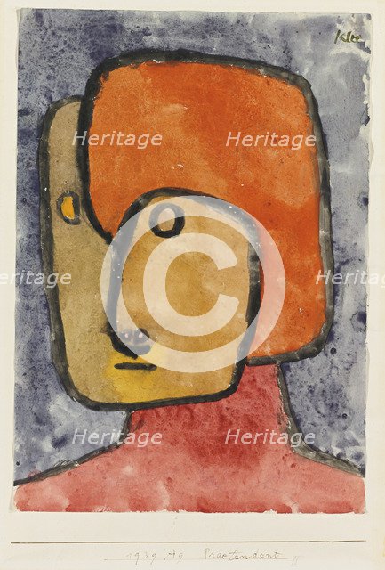 Pretender, 1939. Artist: Klee, Paul (1879-1940)