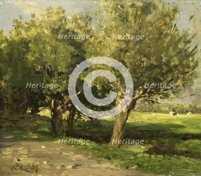 Willow trees, 1875-1885. Creator: Willem Roelofs.