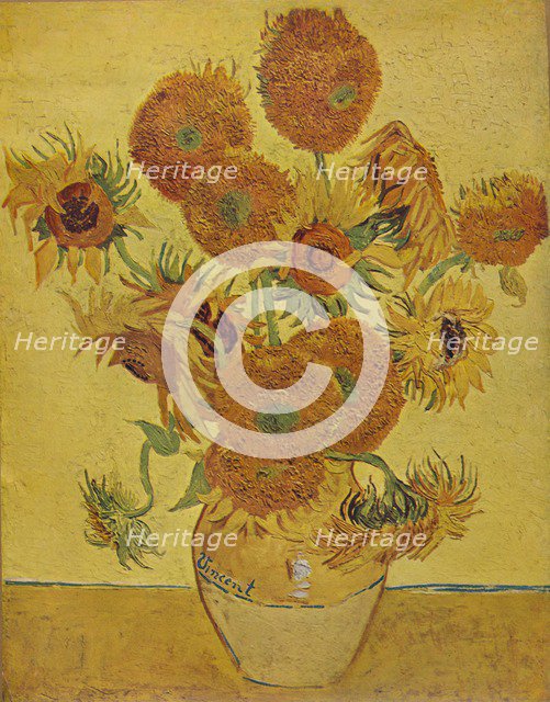 'Sunflowers', 1888 (1935). Artist: Vincent van Gogh.
