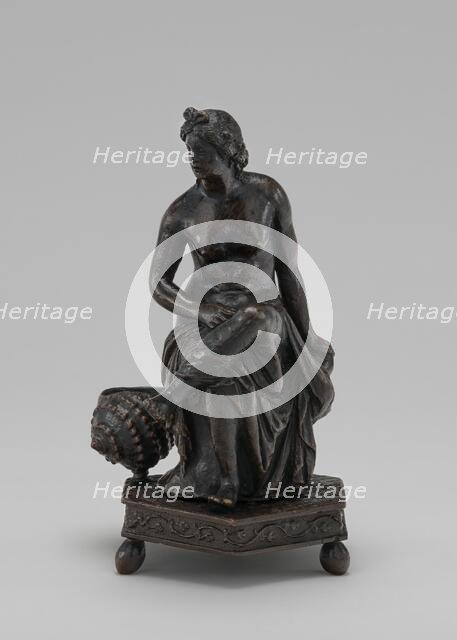 Seated Female Figure, early 16th century. Creator: Unknown.