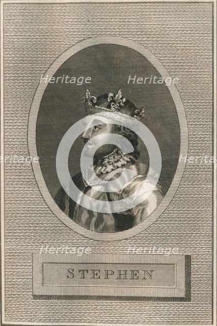 King Stephen, 1793. Artist: Unknown.