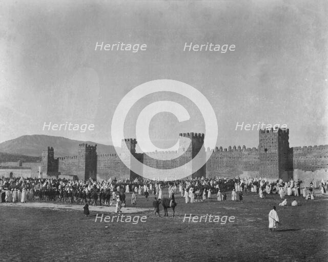 Travel views of Morocco, 1904. Creator: Arnold Genthe.
