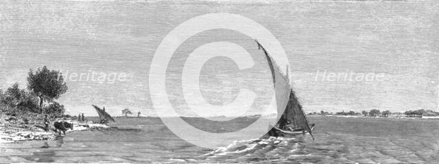 'View of the White Nile; The Nile Valley above Khartum', 1875. Creator: Unknown.