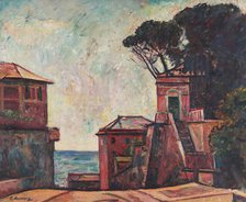 Seaside Villa, c1929. Creator: Marussig, Pietro (1879-1937).