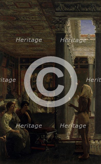 A juggler, 1870. Artist: Alma-Tadema, Sir Lawrence (1836-1912)