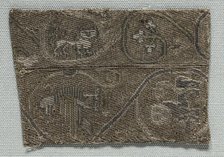 Fragment of a Galloon, 11th-12th century. Creator: Unknown.