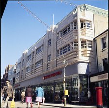 FW Woolworth and Company Limited, 10-14 St Mary Street, Weymouth, Dorset, 1970-1985. Creator: Nicholas Anthony John Philpot.