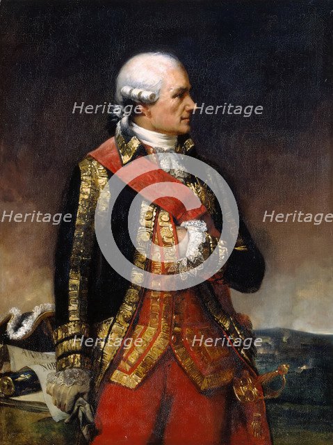 Jean-Baptiste-Donatien de Vimeur, comte de Rochambeau. Artist: Larivière, Charles-Philippe (1798-1876)