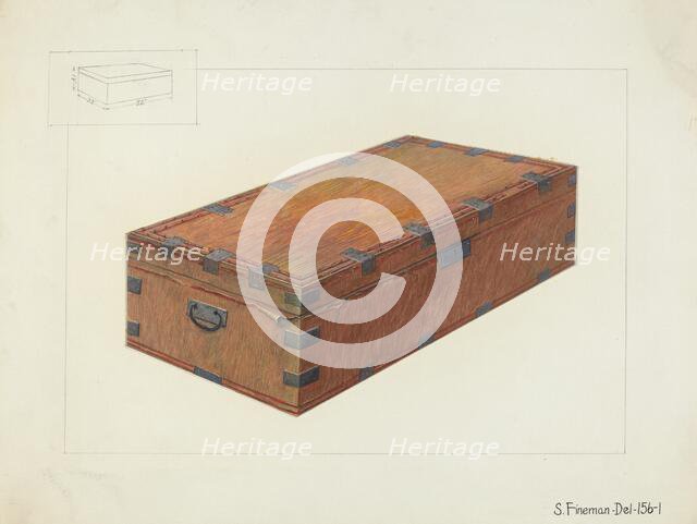 Chest, c. 1936. Creator: Samuel Fineman.