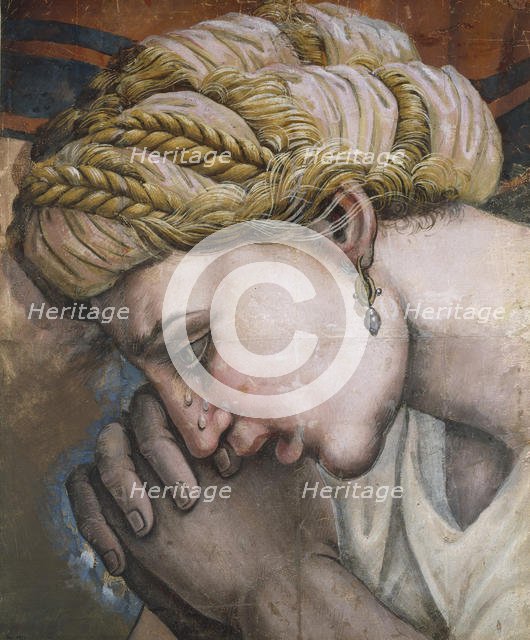 Head of a Mother from the "Massacre of the Innocents". Creator: Romano, Giulio, (Workshop)  .