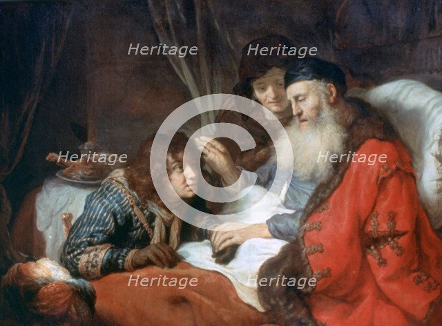 'Isaac Blessing Jacob', 1638. Artist: Govaert Flinck