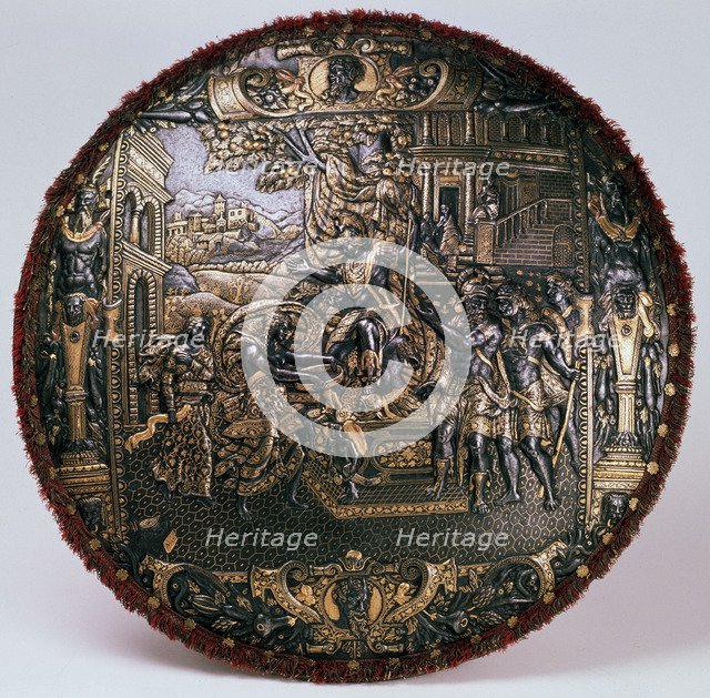 'Parade shield', c1580.  Artist: Lucio Piccinino