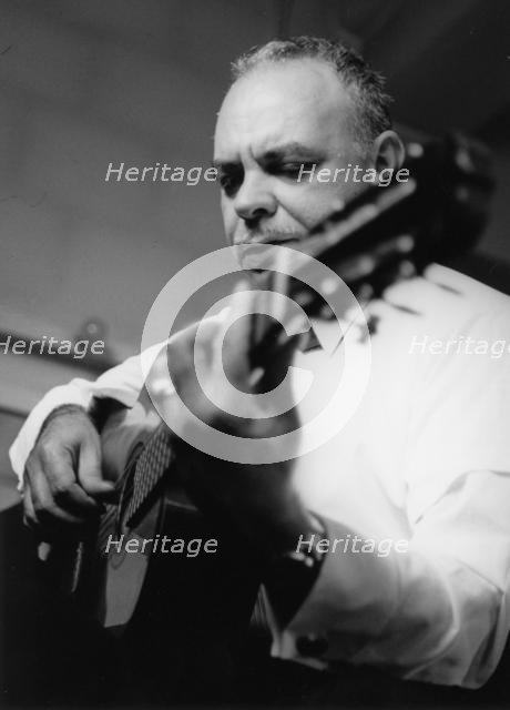 Laurindo Almeida, Modern Jazz Quartet, London, c1962. Creator: Brian Foskett.